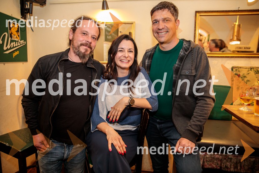  Tomi Gregel, Krshkopoljac kitara, back vokal;  Jana Morelj, radijska in TV voditeljica;  Frenk Les, Krshkopoljac bobni, back vokalZoran Predin, Big Foot Mama in novi obrazi slovenske glasbe – ekskluzivno v Daktariju