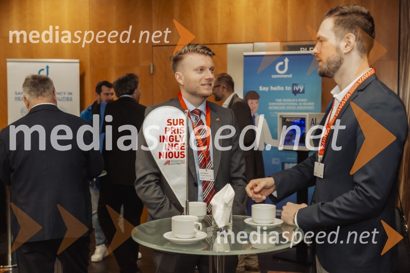  Bernd Andersson, Advantage Austria;  ... Tehnološka prihodnost učinkovite komunikacije v javni infrastrukturi in poslovnem sektorju, konferenca