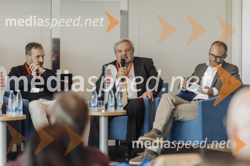  Sinan Mihelčič;  Božo Emeršič, Dimaco ;  ... Tehnološka prihodnost učinkovite komunikacije v javni infrastrukturi in poslovnem sektorju, konferenca