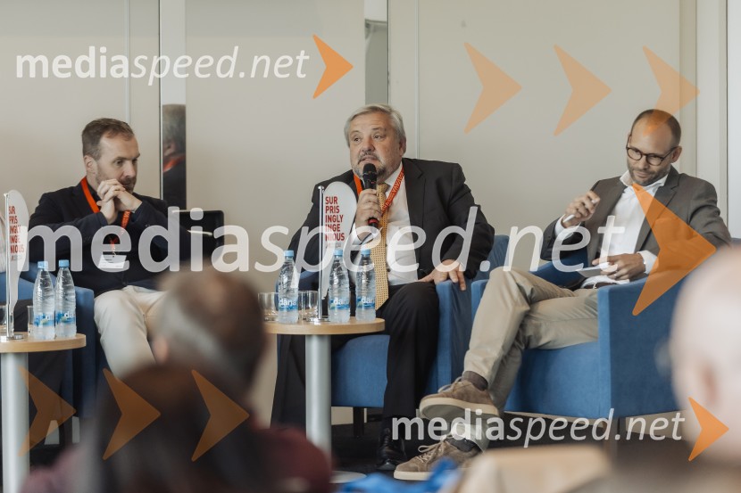  Sinan Mihelčič;  Božo Emeršič, Dimaco ;  ... Tehnološka prihodnost učinkovite komunikacije v javni infrastrukturi in poslovnem sektorju, konferenca