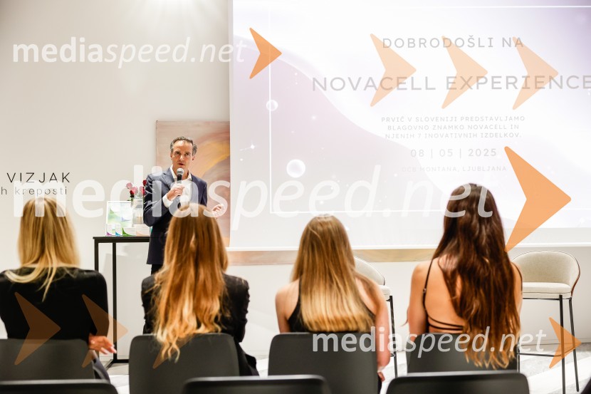  Michele Biava, NovacellEkskluzivna predstavitev prehranskih dodatkov Novacell in linije Royal Cells