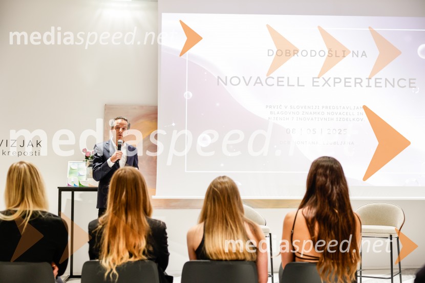  Michele Biava, NovacellEkskluzivna predstavitev prehranskih dodatkov Novacell in linije Royal Cells