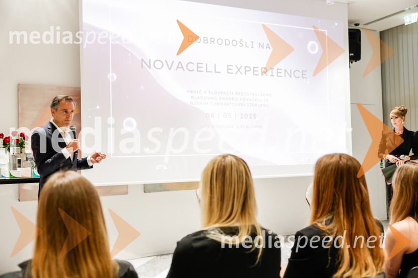  Michele Biava, NovacellEkskluzivna predstavitev prehranskih dodatkov Novacell in linije Royal Cells