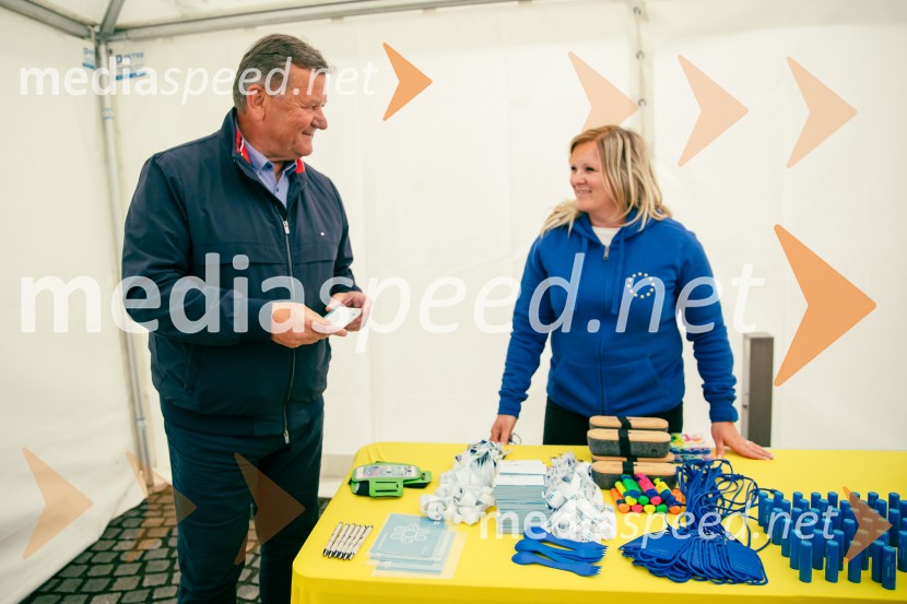 dr. Aleksander Jevšek, minister za kohezijo in regionalni razvoj;  ... Dan Evrope 2025