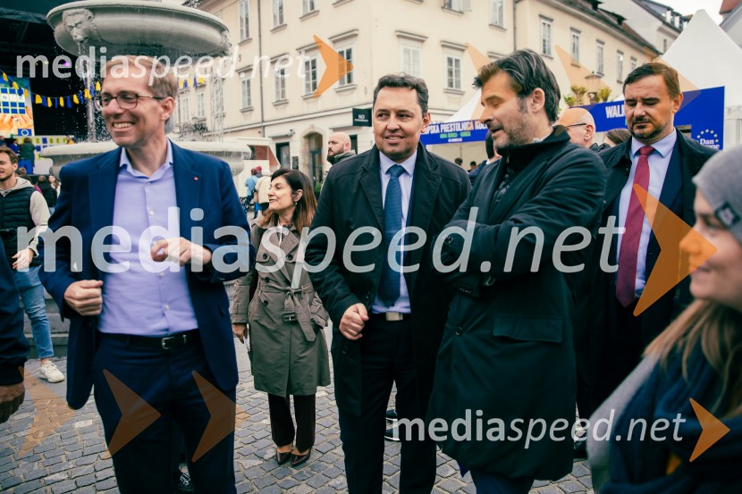  Marko Koprivc, državni sekretar;  Igor Mally, državni sekretar v Kabinetu predsednika Vlade RS;  ... Dan Evrope 2025