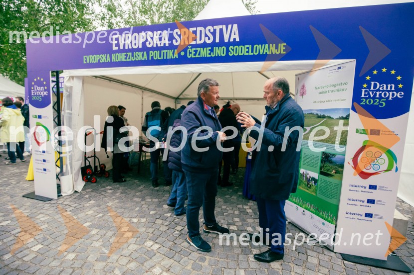 dr. Aleksander Jevšek, minister za kohezijo in regionalni razvoj;  ... Dan Evrope 2025