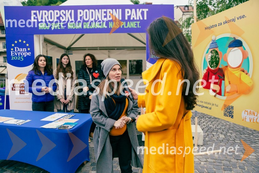  Katja  Sreš, predsednica, Ekologi brez meja;  Nataša Naneva, manekenkaDan Evrope 2025