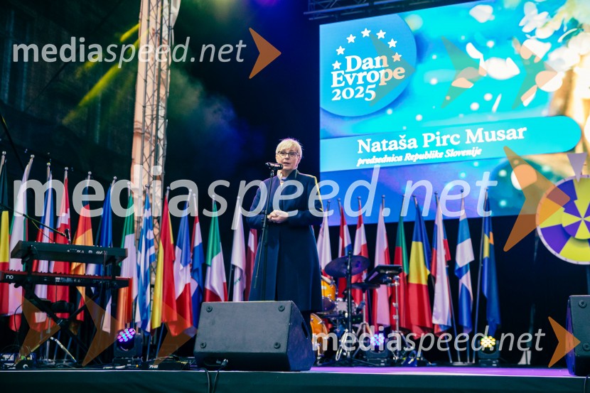 dr. Nataša Pirc Musar, predsednica Republike SlovenijeDan Evrope 2025