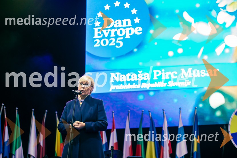 dr. Nataša Pirc Musar, predsednica Republike SlovenijeDan Evrope 2025