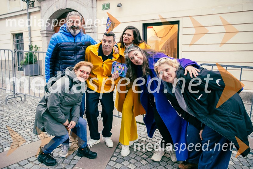  ... ;  ... ;  Klemen Bučan, radijski voditelj, stand-up komik, DJ;  Nataša Naneva, manekenka;  Melinda Rebrek, Pirana;  ... Dan Evrope 2025