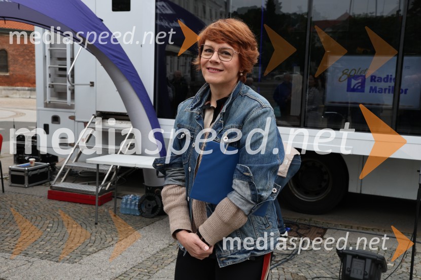  Jasmina Bauman, novinarka, Radio MariborRadio Maribor praznuje 80 let
