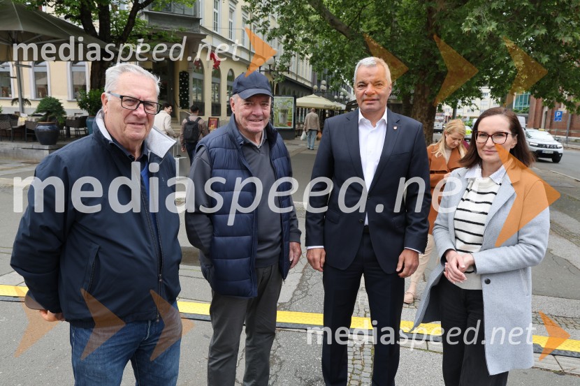  ... ;  ... ;  Saša Arsenovič, župan občine Maribor, podjetnik;  Vesna Martinec, v. d. odgovorne urednice Radia MariborRadio Maribor praznuje 80 let