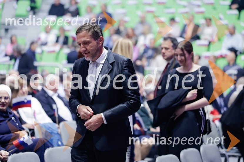  Klemen Boštjančič, minister za financeSlovesnost ob 80. obletnici konca druge svetovne vojne