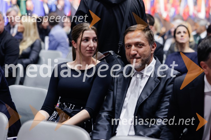  ... ;  Klemen Boštjančič, minister za financeSlovesnost ob 80. obletnici konca druge svetovne vojne