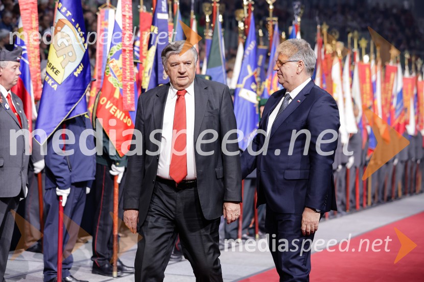  Marijan Križman;  ... Slovesnost ob 80. obletnici konca druge svetovne vojne