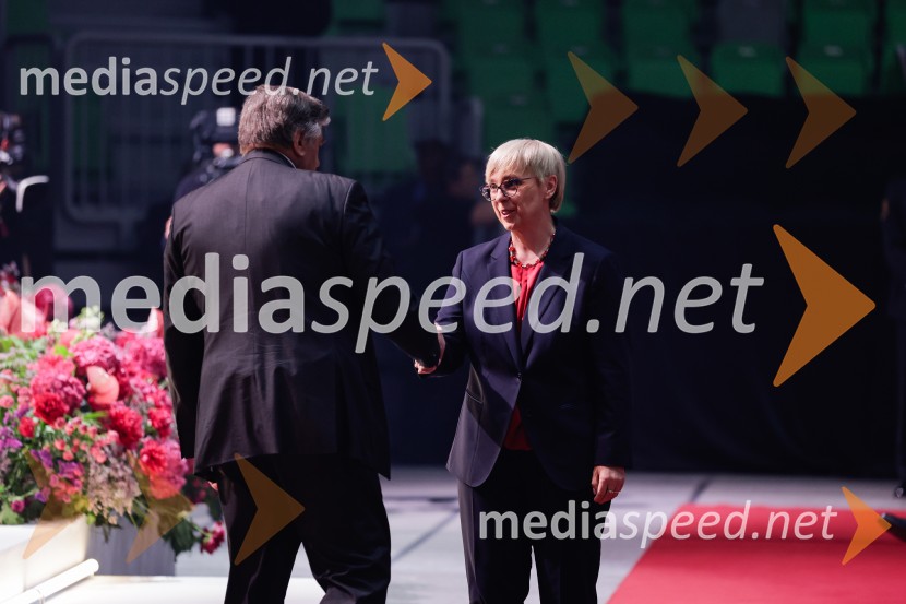 dr. Nataša Pirc Musar, predsednica Republike SlovenijeSlovesnost ob 80. obletnici konca druge svetovne vojne