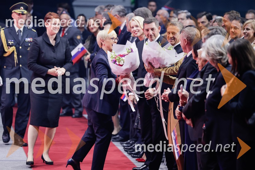 dr. Nataša Pirc Musar, predsednica Republike SlovenijeSlovesnost ob 80. obletnici konca druge svetovne vojne