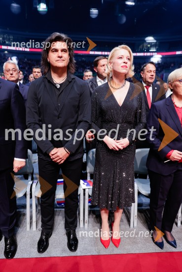  Bor Zuljan, kitarist, Šank rock; mag. Urška Klakočar Zupančič, predsednica Državnega zbora RS, podpredsednica, Gibanje SvobodaSlovesnost ob 80. obletnici konca druge svetovne vojne