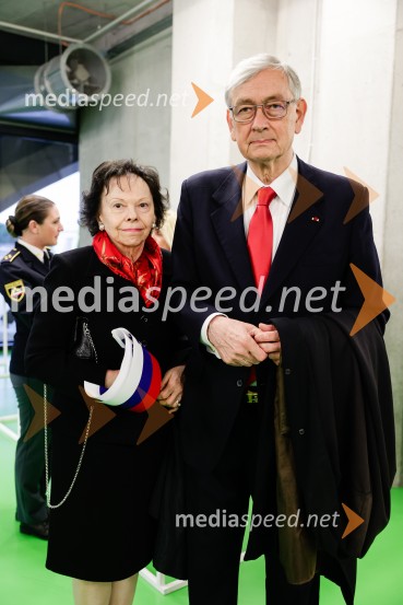  Barbara Miklič Türk;  Danilo Türk, nekdanji predsednik Republike SlovenijeSlovesnost ob 80. obletnici konca druge svetovne vojne