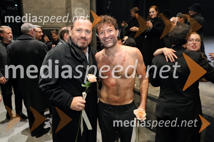  Jaki Jurgec, operni solist;  Charles Rice, baritonistHamlet, premiera Opere in Baleta SNG Maribor