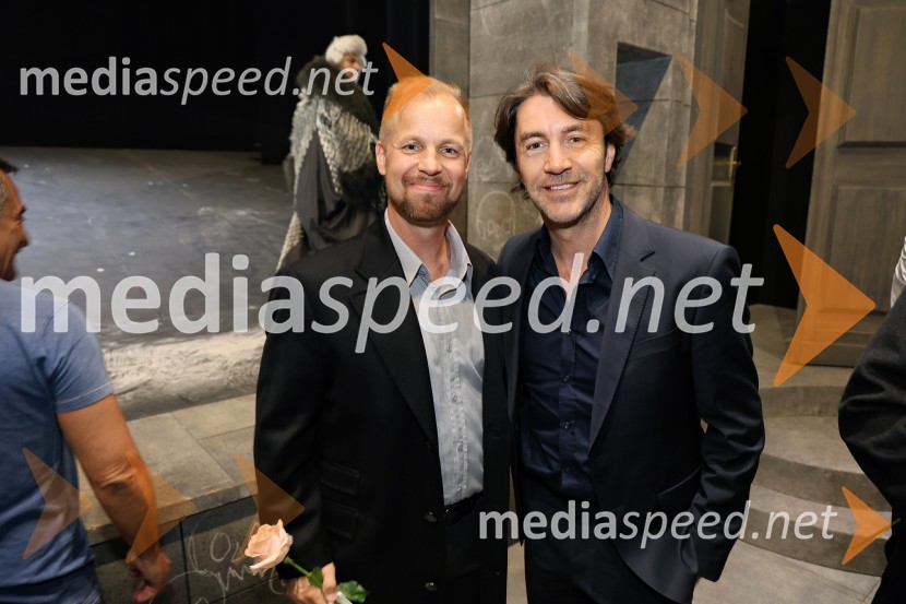  Martin Sušnik, operni solist;  Edvard Clug, baletni plesalecHamlet, premiera Opere in Baleta SNG Maribor