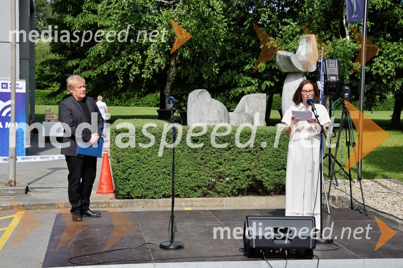  ... ;  Vesna Martinec, odgovorna urednica Radia MariborRadio Maribor praznoval okroglih 80 let