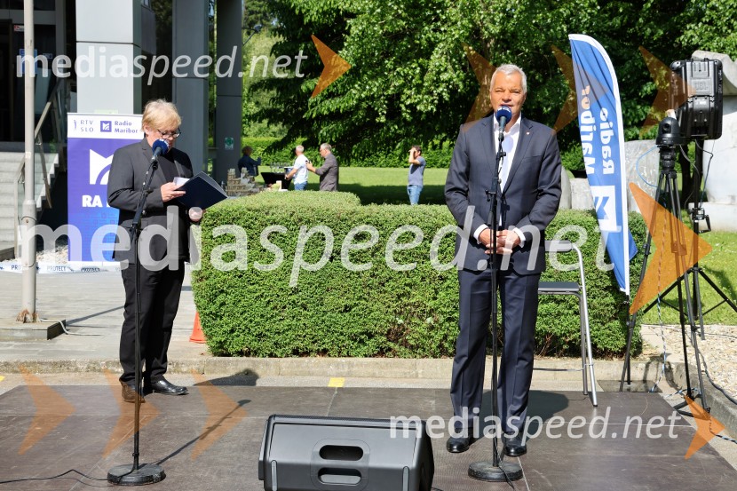  Aleksander Saša Arsenovič, župan, Mestna občina MariborRadio Maribor praznoval okroglih 80 let