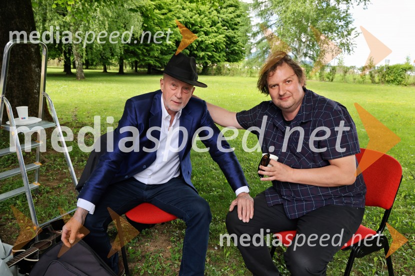  Vlado Kreslin, glasbenik;  Gregor Stermecki, urednik, Radio MariborRadio Maribor praznoval okroglih 80 let