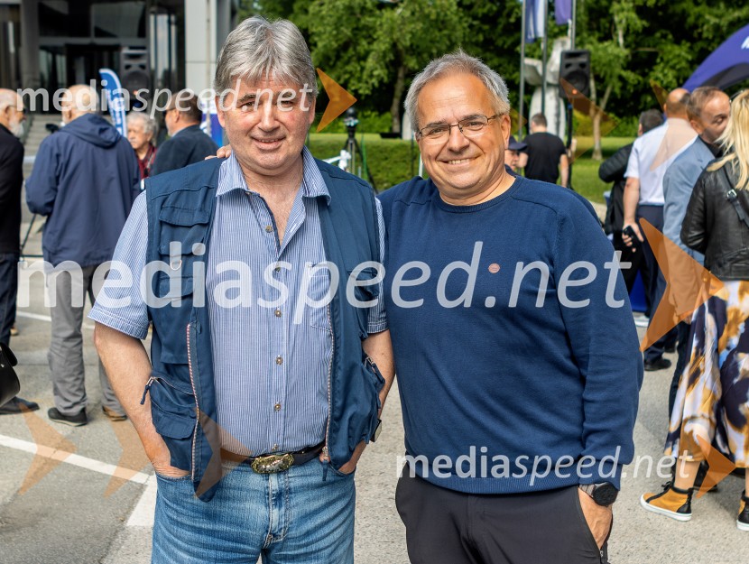  Marjan Možina;  Milan GačarRadio Maribor praznoval okroglih 80 let