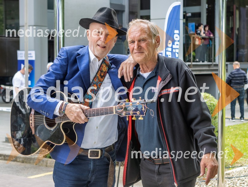  Vlado Kreslin, glasbenik;  Stanko Mavher, radijski tehnik, Radio MariborRadio Maribor praznoval okroglih 80 let