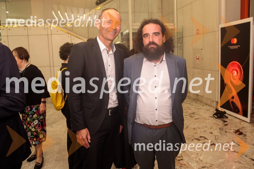  Jože Smolič , član uprave, Petrol Group;   Jure Novak, generalni direktor, Cankarjev domOrkester Residentie iz Haaga v Cankarjevem domu