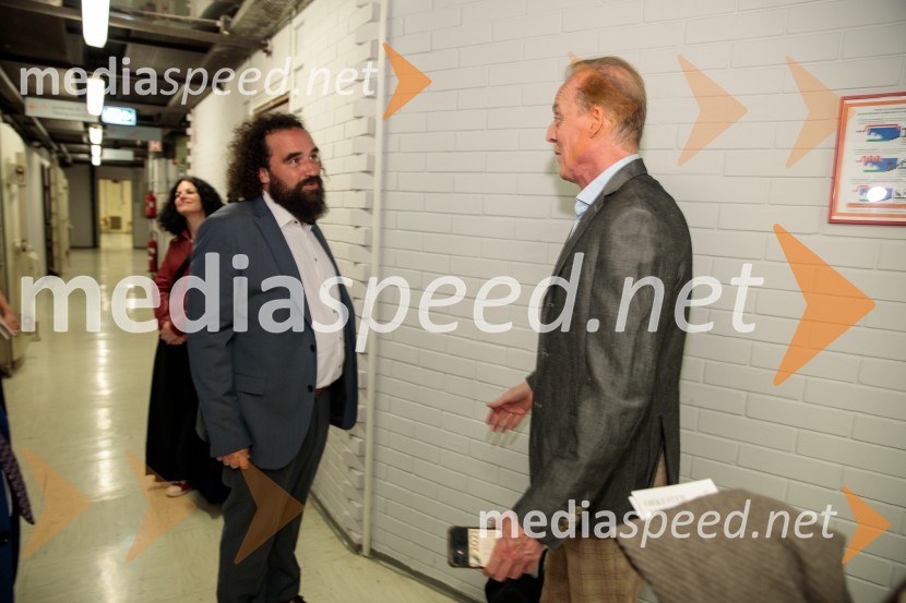   Jure Novak, generalni direktor, Cankarjev dom;  ... Orkester Residentie iz Haaga v Cankarjevem domu