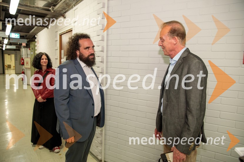   Jure Novak, generalni direktor, Cankarjev dom;  ... Orkester Residentie iz Haaga v Cankarjevem domu