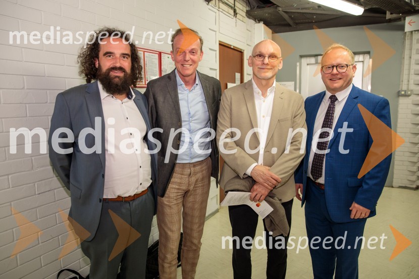   Jure Novak, generalni direktor, Cankarjev dom;  ... ;  ... ; mag. Aleš Drenik, vodja programa resne glasbe, opere in balet, Cankarjev domOrkester Residentie iz Haaga v Cankarjevem domu