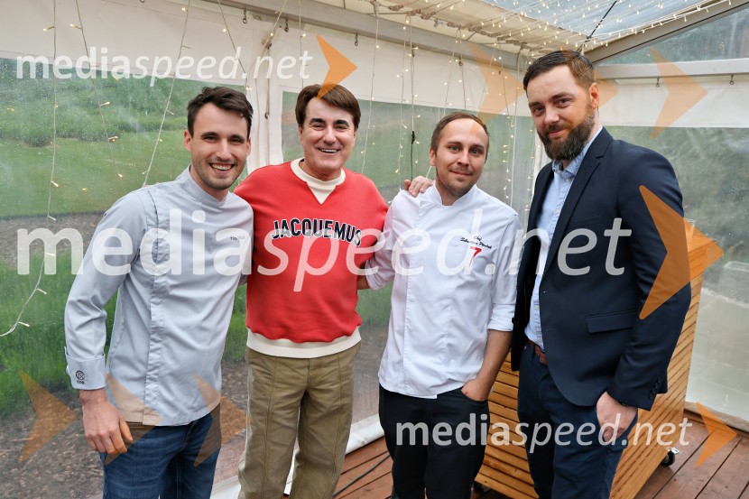  Filip Matjaž, kuhar, dobitnik Michelinove zvezdice ;  ... ;  ... ;  ... Kulinarično-glasbeni večer na Štajerski sivki z Nino Pušlar in Filipom Matjažem