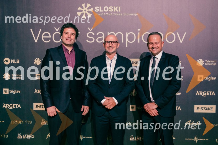  ... ;  ... ;  Tomaž Šušteršič, generalni sekretar organizacijskega komiteja PlanicaVečer šampionov 2025, Smučarska zveza Slovenije