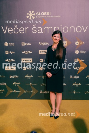  Melanja Korošec, podpredsednica SZS, podpredsednica skupine KJK SportsVečer šampionov 2025, Smučarska zveza Slovenije