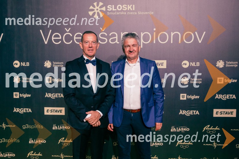  Enzo Smrekar, predsednik uprave Droge Kolinske in glavni direktor strateškega poslovnega področja v Atlantic Grupi, predsednik SZS, podpredsednik Olimpijskega komiteja Slovenije;  ... Večer šampionov 2025, Smučarska zveza Slovenije