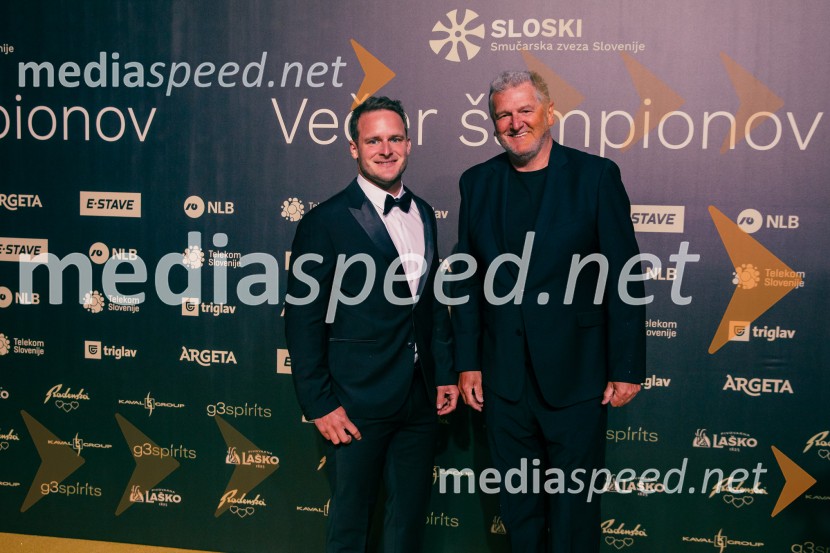  Tim  Mastnak, deskar na snegu ;  ... Večer šampionov 2025, Smučarska zveza Slovenije