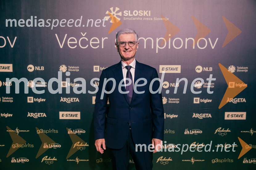  Franjo Bobinac, predsednik, Olimpijski komite SlovenijeVečer šampionov 2025, Smučarska zveza Slovenije
