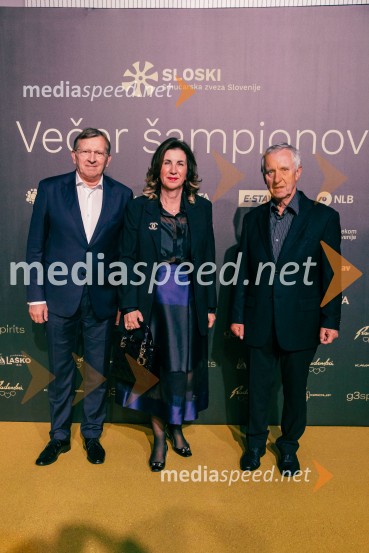  ... ;  Barbara Kürner Čad, pravna zastopnica SZS;  Janez Bukovnik, nekdanji direktor Športne loterijeVečer šampionov 2025, Smučarska zveza Slovenije