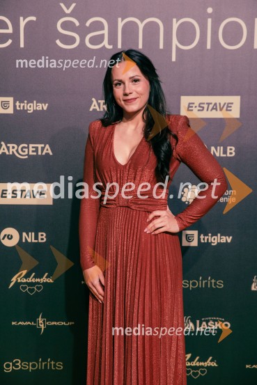  Gloria Kotnik, deskarka na snegu Večer šampionov 2025, Smučarska zveza Slovenije