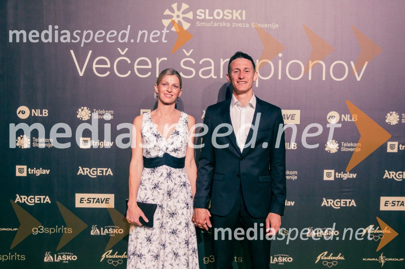 Mina Prevc;  Peter  Prevc, smučarski skakalecVečer šampionov 2025, Smučarska zveza Slovenije