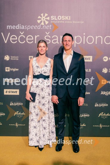  Mina Prevc;  Peter  Prevc, smučarski skakalecVečer šampionov 2025, Smučarska zveza Slovenije