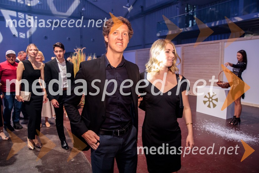  Miha  Dovžan, biatlonec;  Neva PančurVečer šampionov 2025, Smučarska zveza Slovenije