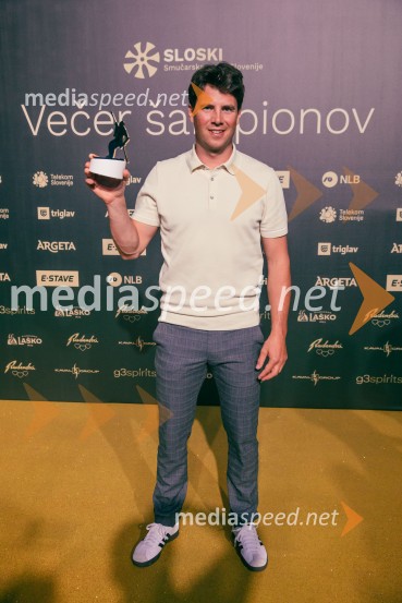  Žan  Košir, deskar na sneguVečer šampionov 2025, Smučarska zveza Slovenije