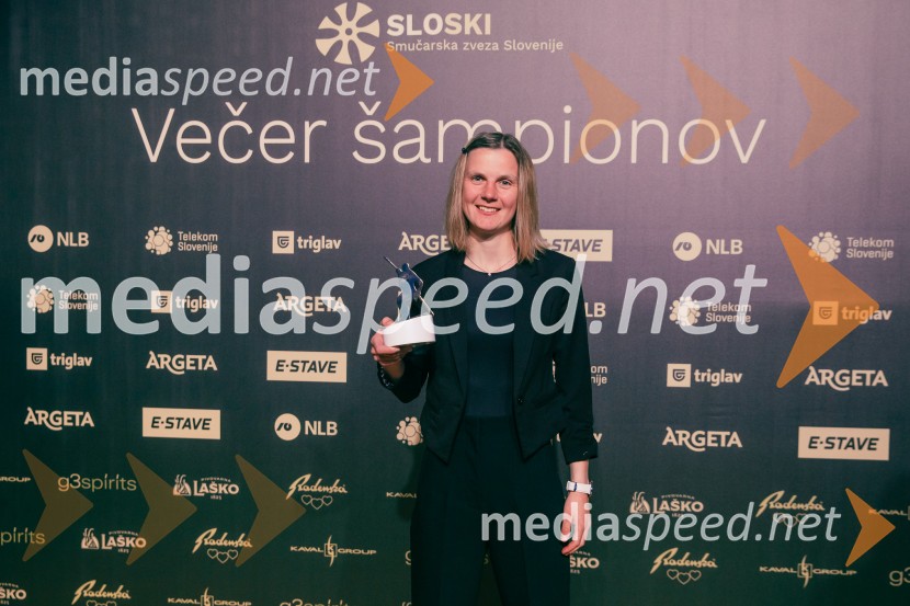  Ema  Klinec, smučarska skakalkaVečer šampionov 2025, Smučarska zveza Slovenije