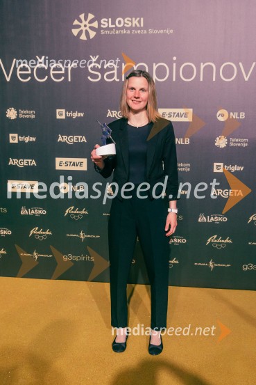  Ema  Klinec, smučarska skakalkaVečer šampionov 2025, Smučarska zveza Slovenije