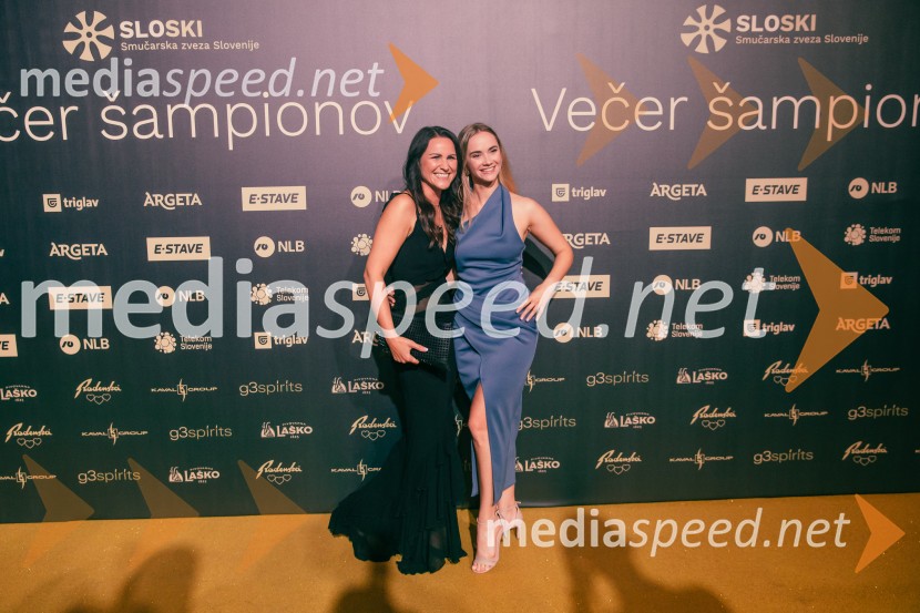  Nuša Rakovec, Zavod SLOSKI;  ... Večer šampionov 2025, Smučarska zveza Slovenije