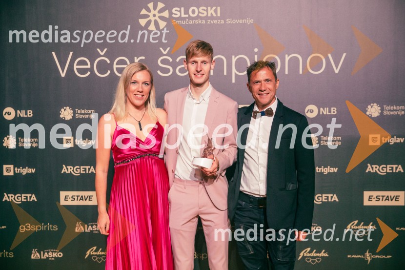  ... ;  Lovro Kos, smučarski skakalec;  ... Večer šampionov 2025, Smučarska zveza Slovenije